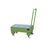 BAUER Südlohn Fahrbare Auffangwanne Auffangwanne Typ AW 60-1 SR RAL 6011 Resedagrün - Art.-Nr. 4471-92-0000-4