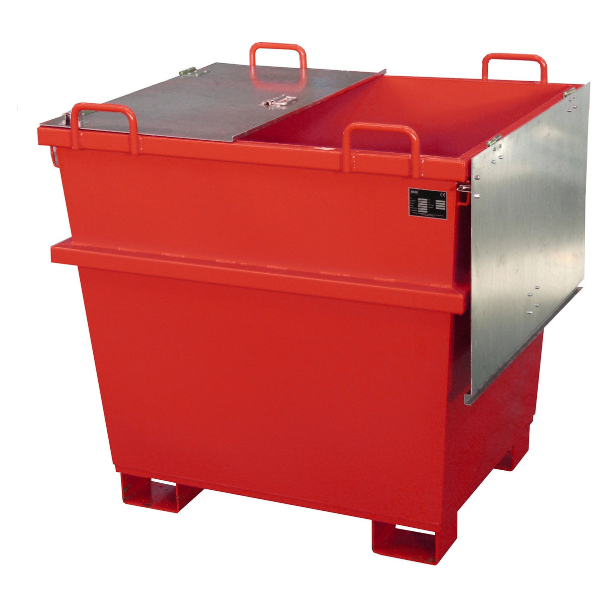 BAUER Südlohn Universalcontainer Typ UC 1000 RAL 3000 Feuerrot - Art.-Nr. 4472-07-0000-2