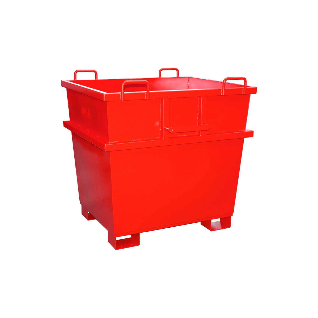 BAUER Südlohn Universalcontainer Typ UC 1000 RAL 3000 Feuerrot - Art.-Nr. 4472-07-0000-2