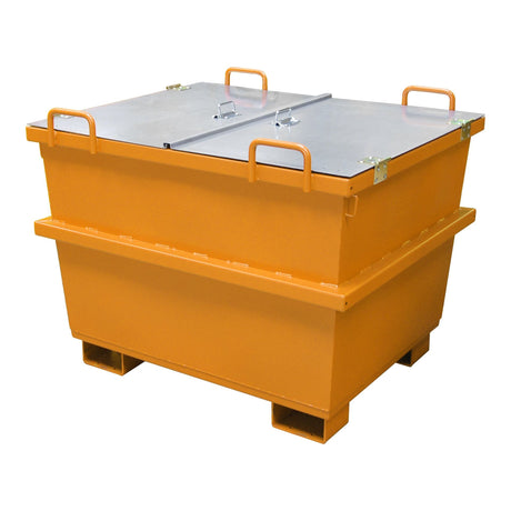 BAUER Südlohn Universalcontainer Typ UC 750 RAL 2000 Gelborange - Art.-Nr. 4472-08-0000-1