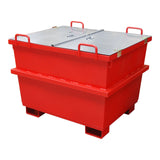 BAUER Südlohn Universalcontainer Typ UC 750 RAL 3000 Feuerrot - Art.-Nr. 4472-08-0000-2