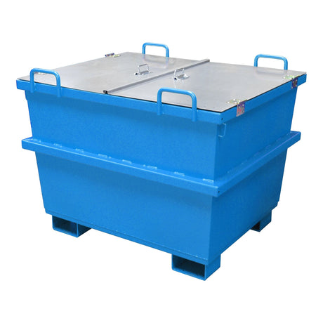 BAUER Südlohn Universalcontainer Typ UC 750 RAL 5012 Lichtblau - Art.-Nr. 4472-08-0000-3