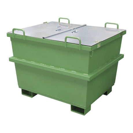 BAUER Südlohn Universalcontainer Typ UC 750 RAL 6011 Resedagrün - Art.-Nr. 4472-08-0000-4