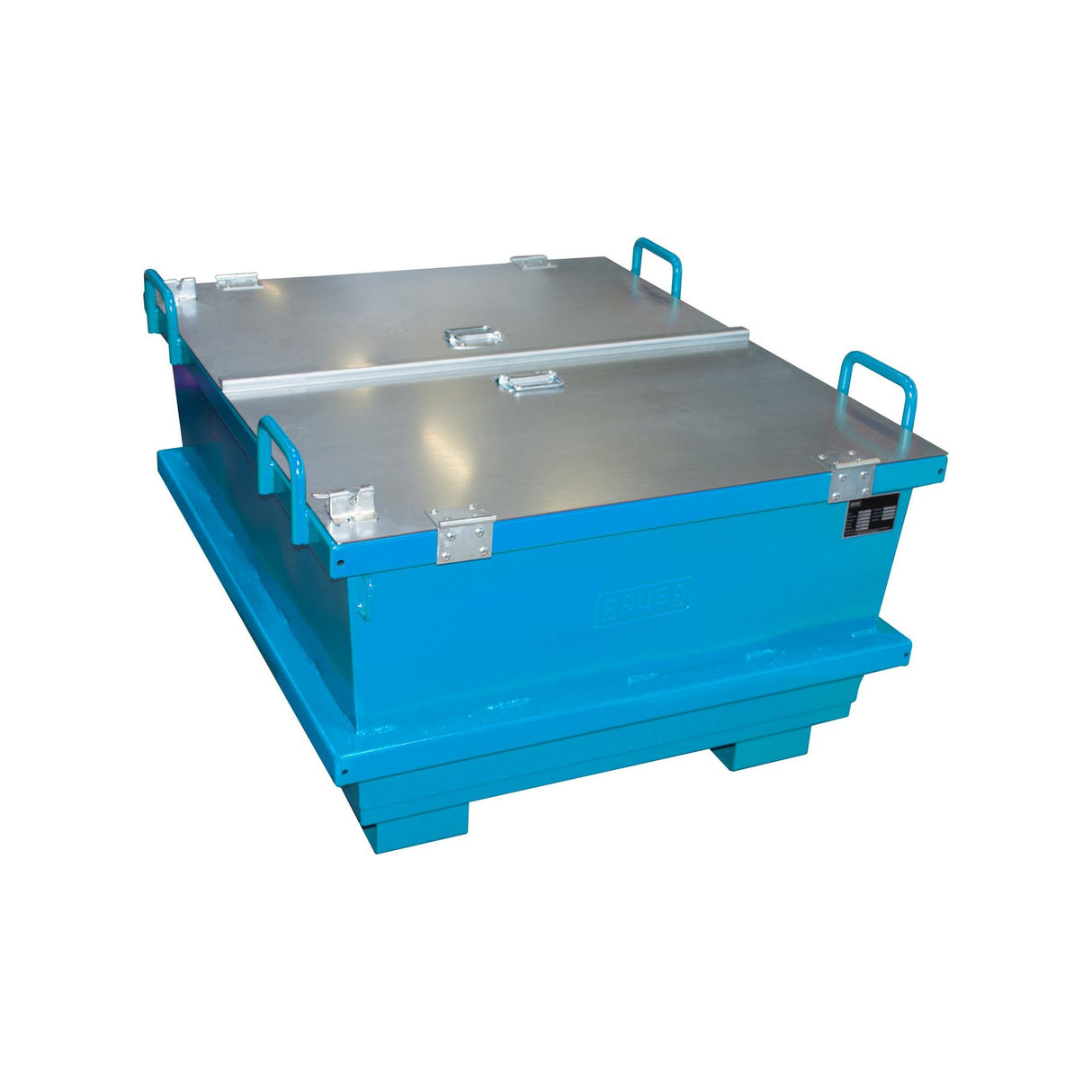 BAUER Südlohn Universalcontainer Typ UC 500 RAL 5012 Lichtblau - Art.-Nr. 4472-09-0000-3