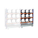 BAUER Südlohn Fassregal mit Auffangwanne Fassregale mit Auffangwannen 3000 Typ 3005 - Art.-Nr. 4473-06-0000-7