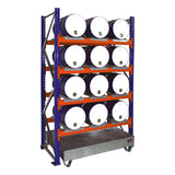 BAUER Südlohn Fassregal mit Auffangwanne Fassregale mit Auffangwannen 3000 Typ 3006 - Art.-Nr. 4473-07-0000-7