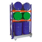 BAUER Südlohn Fassregal mit Auffangwanne Fassregale mit Auffangwannen 3000 Typ 3010 - Art.-Nr. 4473-09-0000-7