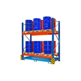 BAUER Südlohn Umweltregal Typ UR-G 2700 RAL 5012 Lichtblau - Art.-Nr. 4473-42-0000-3