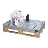 BAUER Südlohn Kleingebindewanne für Paletten Typ KGW-P 4/M V4A - Art.-Nr. 4473-77-1000-11