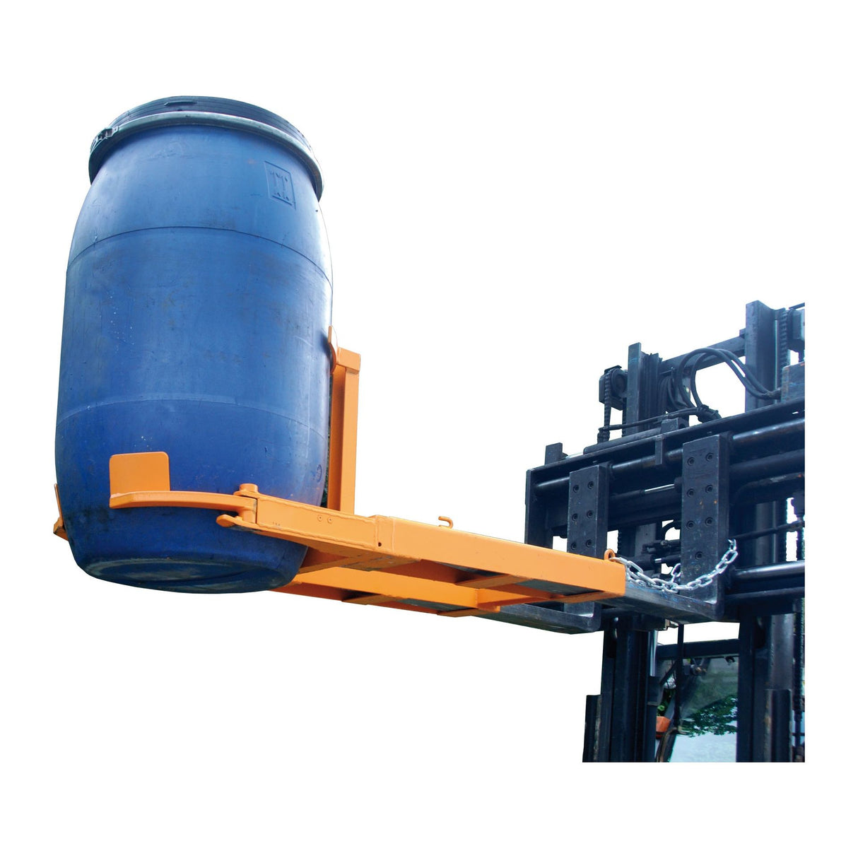 BAUER Südlohn Fassheber Typ FH-I 220 RAL 2000 Gelborange - Art.-Nr. 4474-04-0000-1