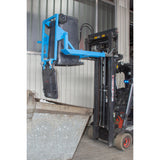 BAUER Südlohn Mülltonnen-Kipper Typ MK-H 240 RAL 5012 Lichtblau - Art.-Nr. 4476-02-0000-3