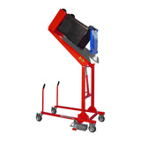 BAUER Südlohn Mülltonnen-Kippstation Typ MKS-F RAL 3000 Feuerrot - Art.-Nr. 4476-07-0000-2