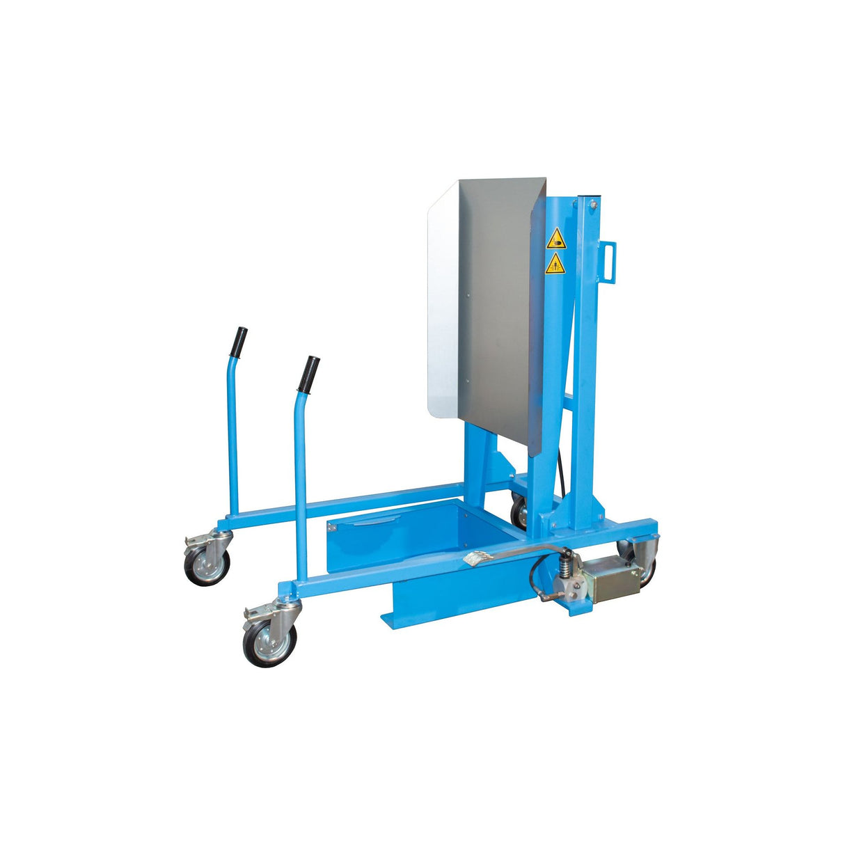 BAUER Südlohn Mülltonnen-Kippstation Typ MKS-F RAL 5012 Lichtblau - Art.-Nr. 4476-07-0000-3