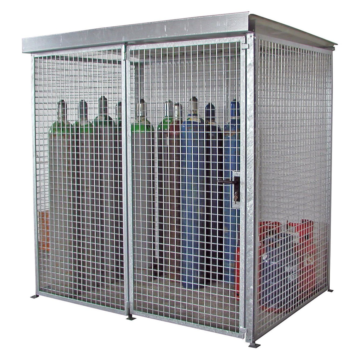 BAUER Südlohn Gasflaschen-Container Typ GFC-M2/D - Art.-Nr. 4477-08-0000-7