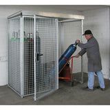 BAUER Südlohn Gasflaschen-Container Typ GFC-M1/D - Art.-Nr. 4477-09-0000-7