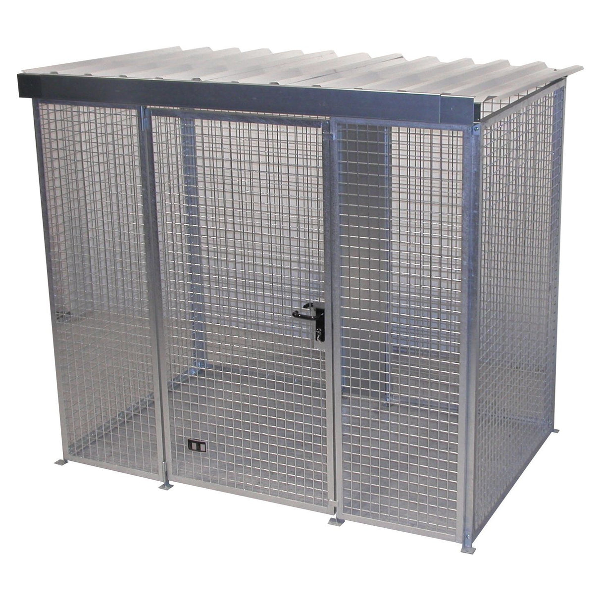 BAUER Südlohn Gasflaschen-Container Typ GFC-M3/D - Art.-Nr. 4477-10-0000-7