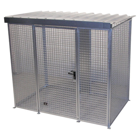 BAUER Südlohn Gasflaschen-Container Typ GFC-M3/D - Art.-Nr. 4477-10-0000-7