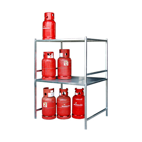 BAUER Südlohn Gasflaschengestell GFG-2, verzinkt - Art.-Nr. 4477-13-1000-7