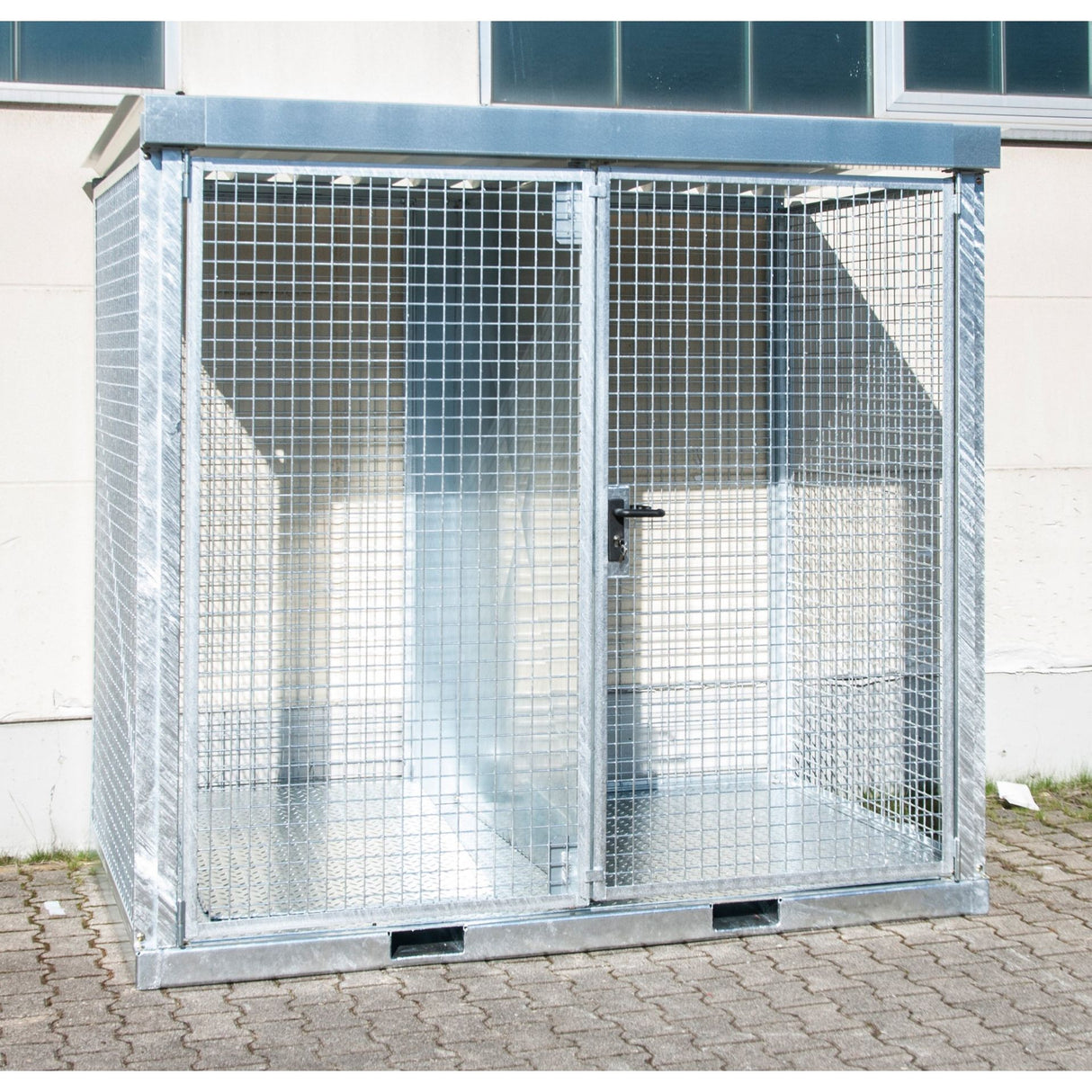 BAUER Südlohn Gasflaschen-Container Typ GFC-E/T M3 - Art.-Nr. 4477-22-2000-7