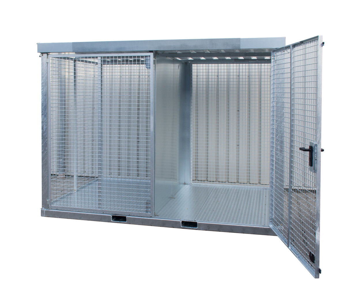 BAUER Südlohn Gasflaschen-Container Typ GFC-E/T M5 - Art.-Nr. 4477-24-2000-7