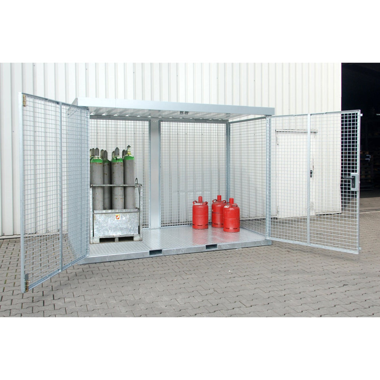 BAUER Südlohn Gasflaschen-Container Typ GFC-E/T M4 - Art.-Nr. 4477-29-2000-7