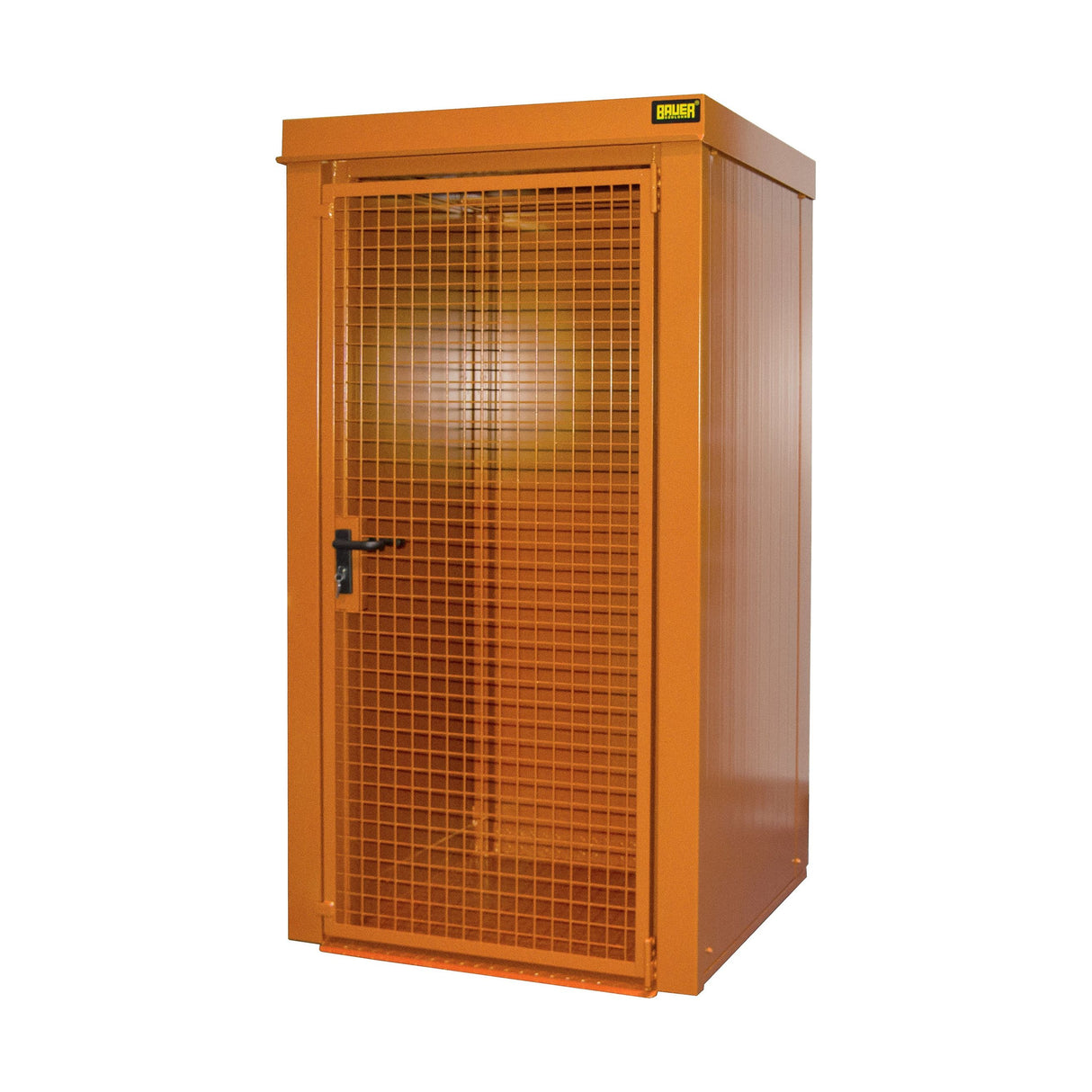 BAUER Südlohn Gasflaschen-Container Typ GFC-B M0 RAL 2000 Gelborange - Art.-Nr. 4477-30-0000-1