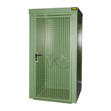 BAUER Südlohn Gasflaschen-Container Typ GFC-B M0 RAL 6011 Resedagrün - Art.-Nr. 4477-30-0000-4