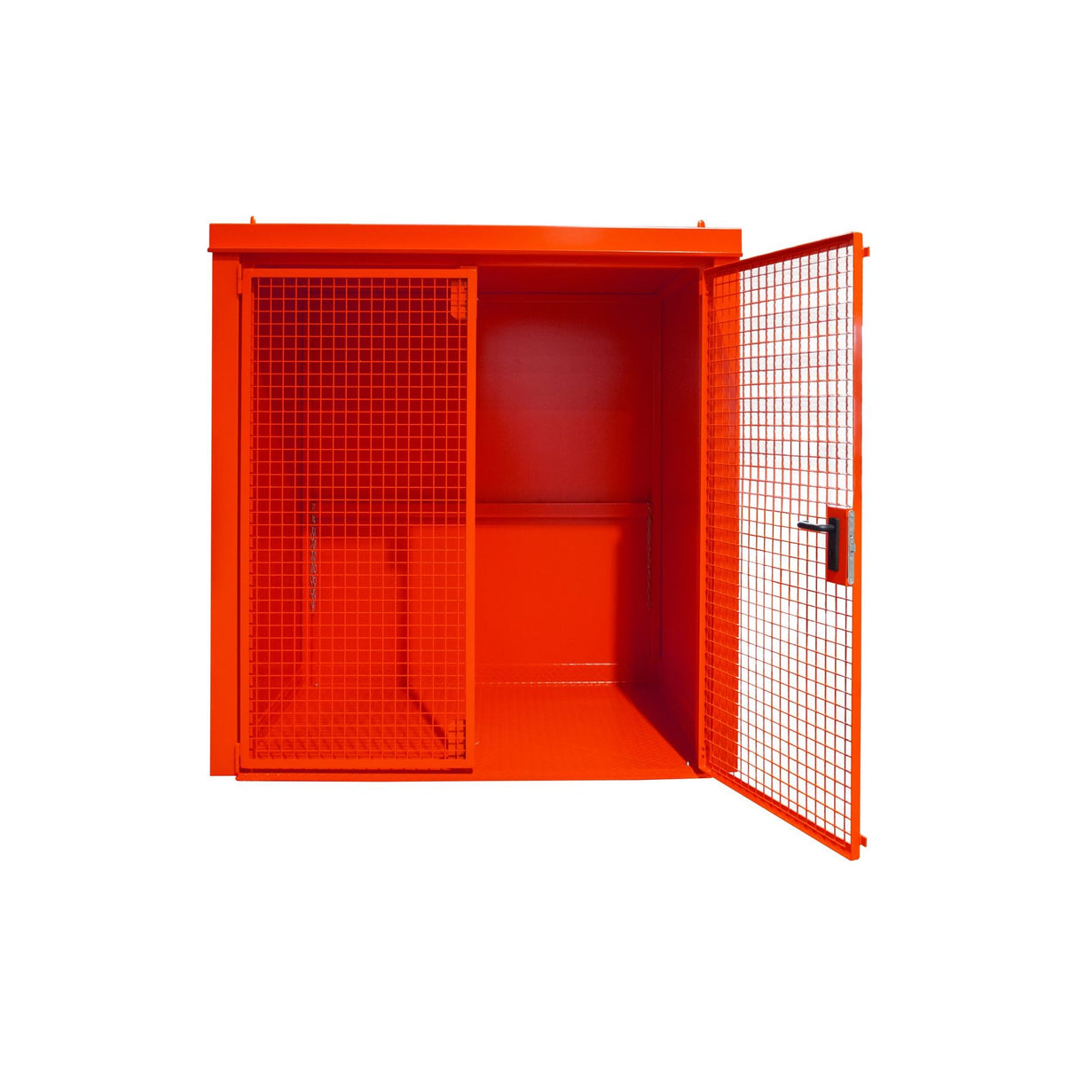 BAUER Südlohn Gasflaschen-Container Typ GFC-B M2 RAL 3000 Feuerrot - Art.-Nr. 4477-32-0000-2