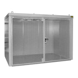 BAUER Südlohn Gasflaschen-Container Typ GFC-B M4 RAL 7005 Mausgrau - Art.-Nr. 4477-34-0000-5