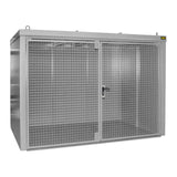BAUER Südlohn Gasflaschen-Container Typ GFC-B M5 RAL 7005 Mausgrau - Art.-Nr. 4477-35-0000-5