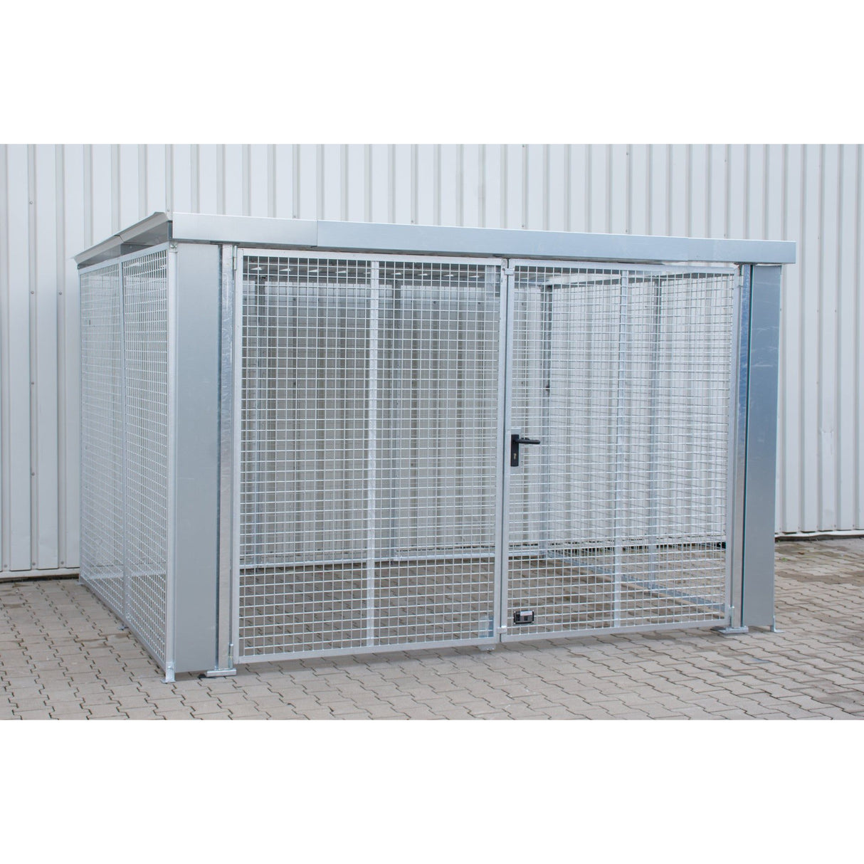 BAUER Südlohn Gasflaschen-Container Typ GFC-M6/D-DF - Art.-Nr. 4477-39-0000-7