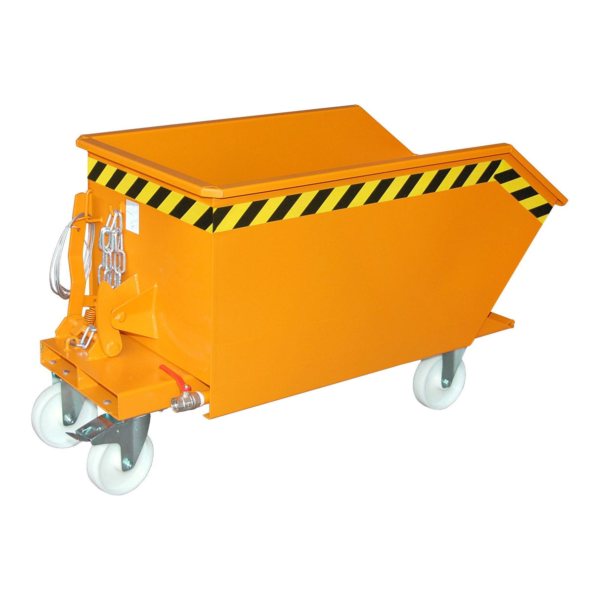 BAUER Südlohn Späne-Kippbehälter Typ SGU 30 RAL 2000 Gelborange - Art.-Nr. 4479-01-0000-1