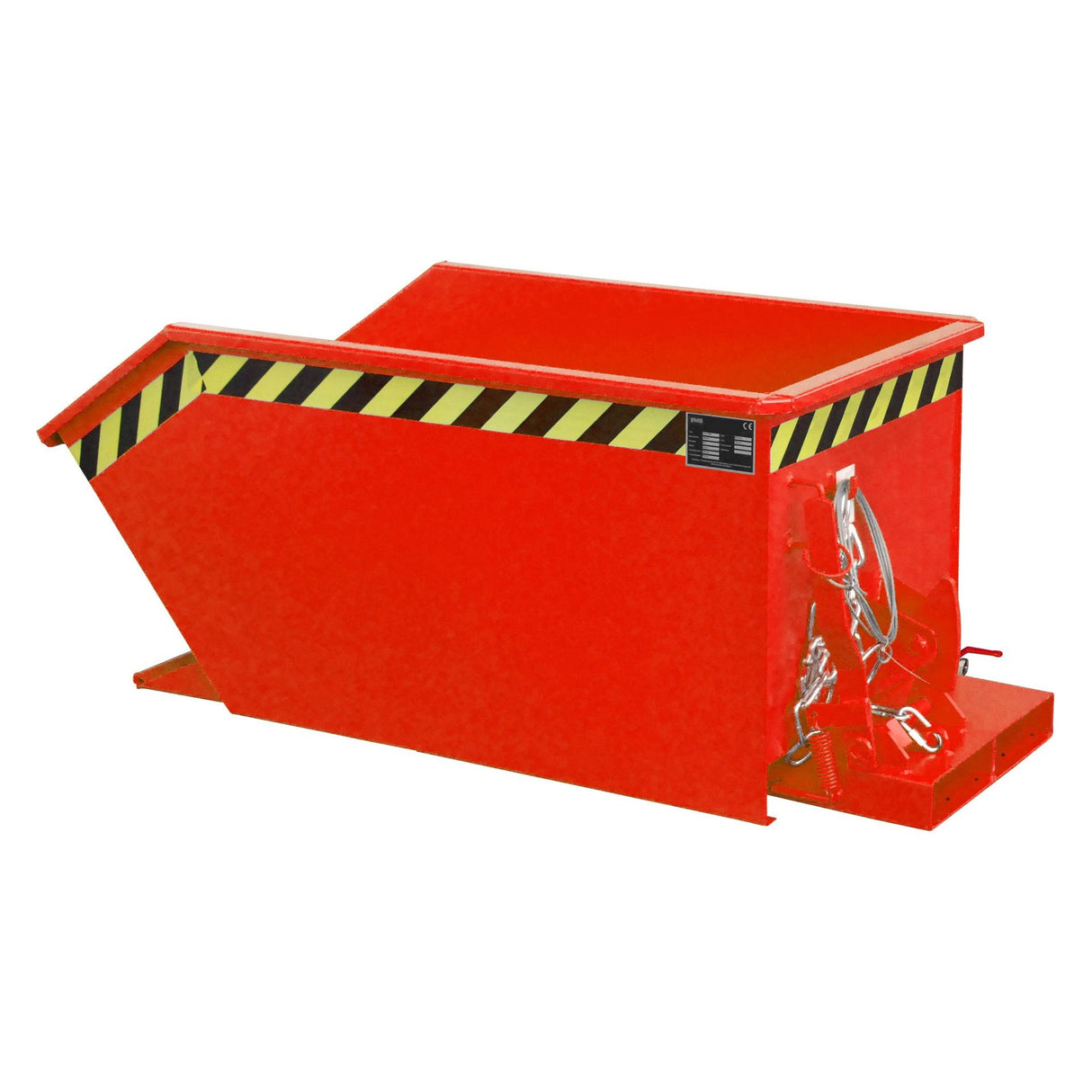 BAUER Südlohn Späne-Kippbehälter Typ SGU 30 RAL 3000 Feuerrot - Art.-Nr. 4479-01-0000-2