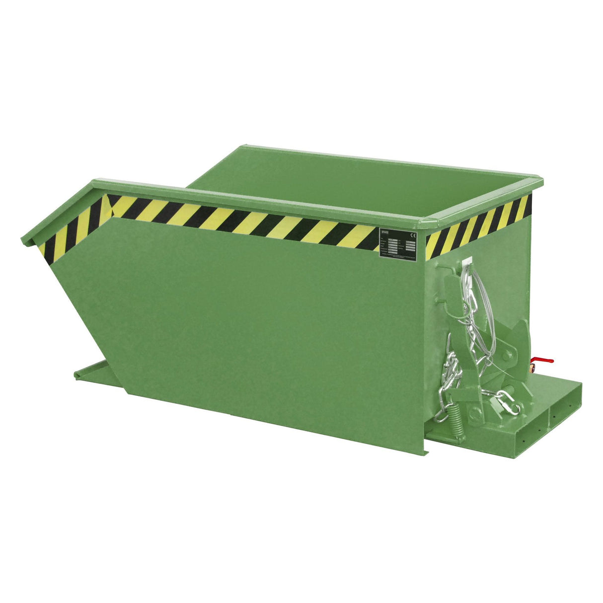 BAUER Südlohn Späne-Kippbehälter Typ SGU 30 RAL 6011 Resedagrün - Art.-Nr. 4479-01-0000-4