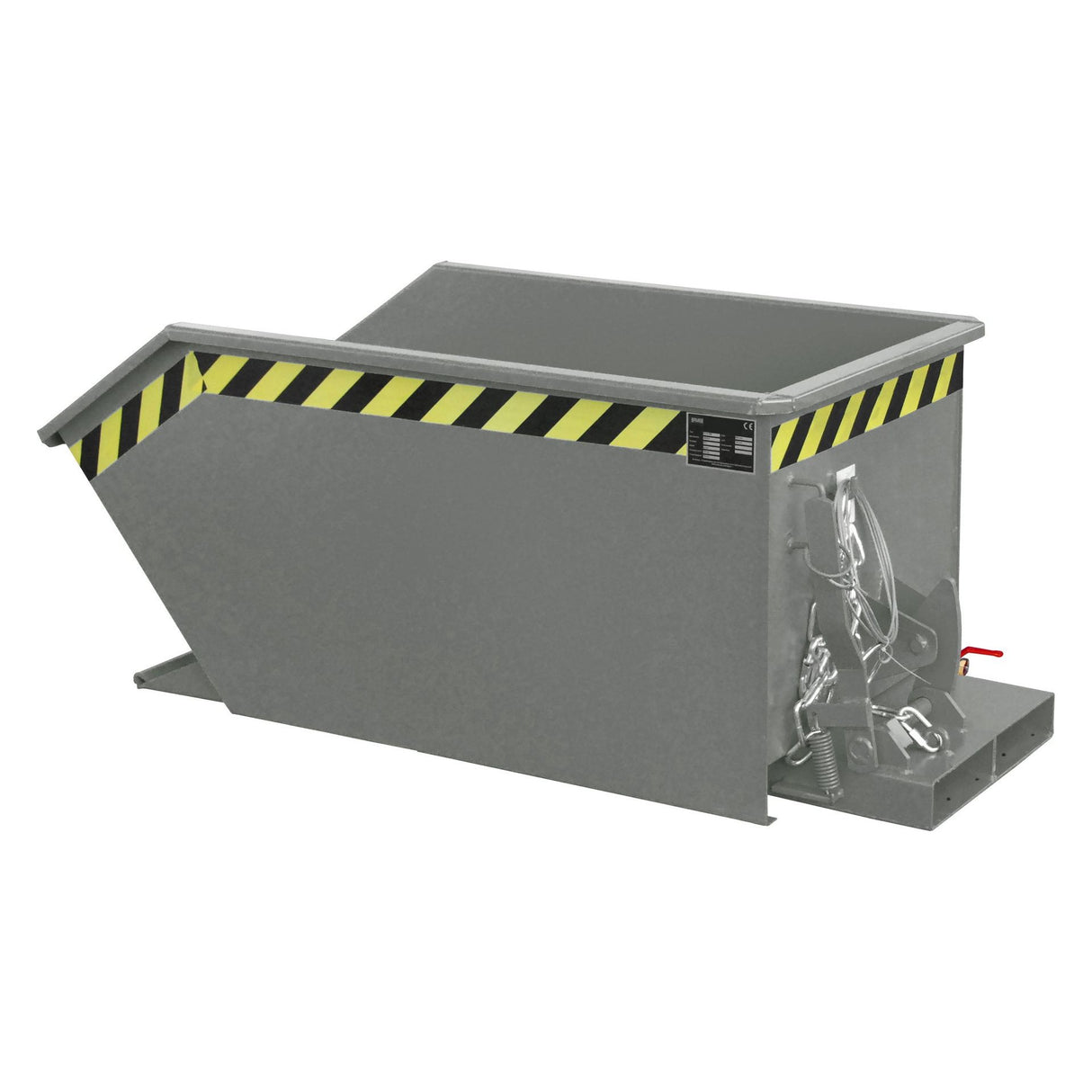 BAUER Südlohn Späne-Kippbehälter Typ SGU 30 RAL 7005 Mausgrau - Art.-Nr. 4479-01-0000-5