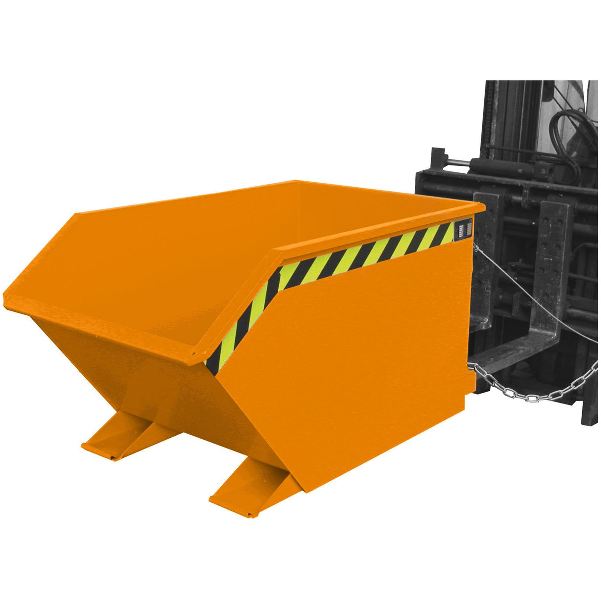 BAUER Südlohn Späne-Kippbehälter Typ SGU 50 RAL 2000 Gelborange - Art.-Nr. 4479-02-0000-1