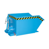 BAUER Südlohn Späne-Kippbehälter Typ SGU 50 RAL 5012 Lichtblau - Art.-Nr. 4479-02-0000-3