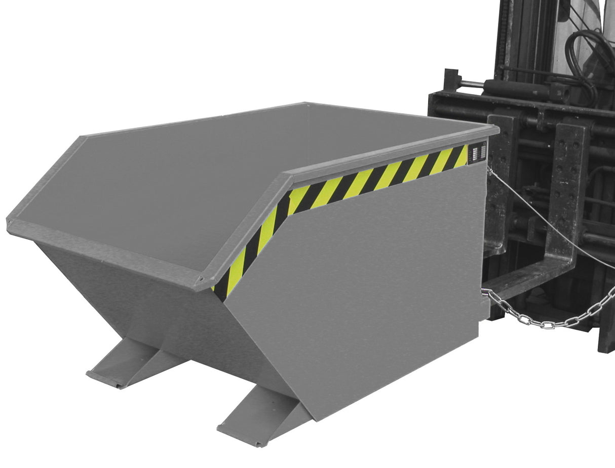 BAUER Südlohn Späne-Kippbehälter Typ SGU 50 RAL 7005 Mausgrau - Art.-Nr. 4479-02-0000-5