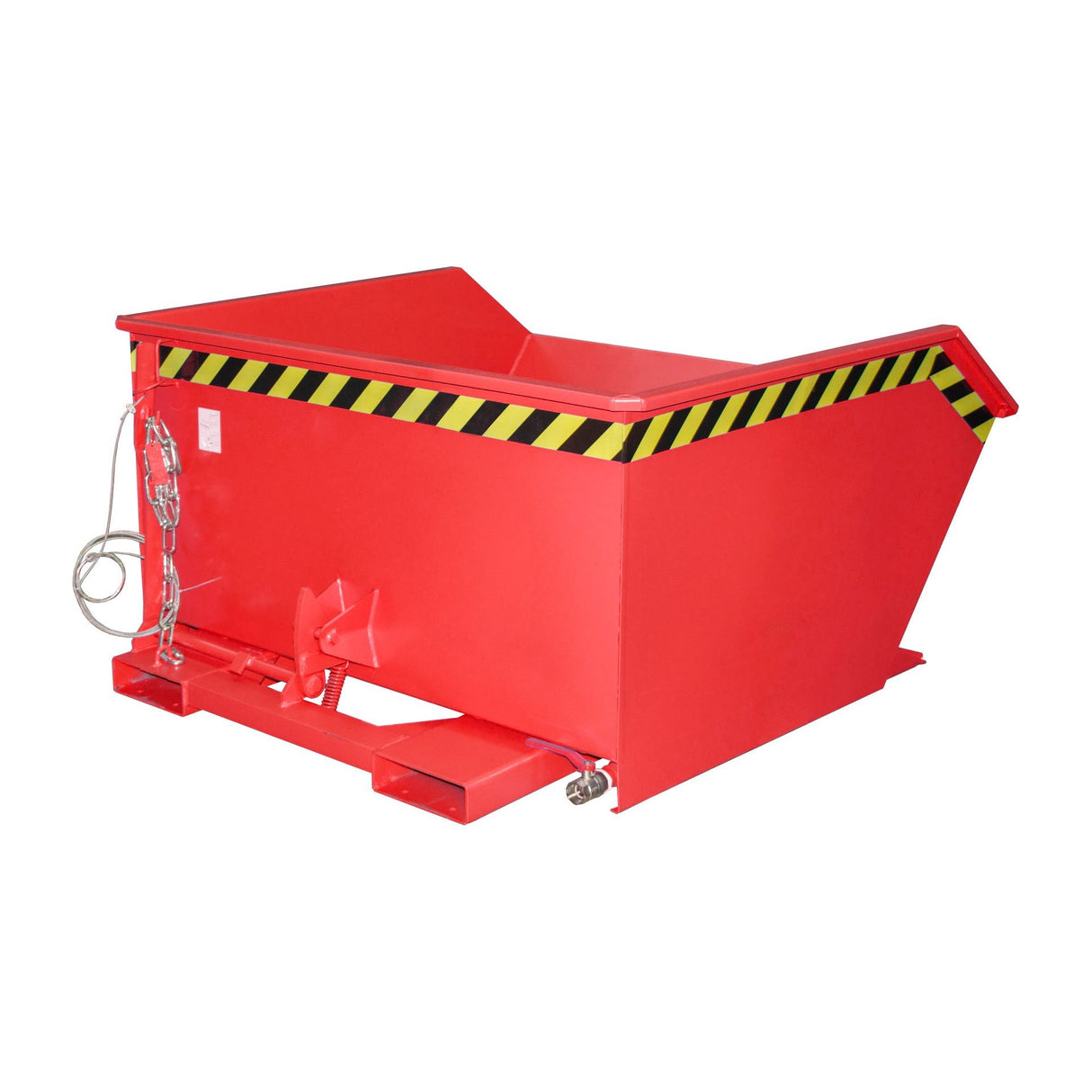 BAUER Südlohn Späne-Kippbehälter Typ SGU 75 RAL 3000 Feuerrot - Art.-Nr. 4479-03-0000-2