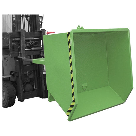 BAUER Südlohn Späne-Kippbehälter Typ SGU 75 RAL 6011 Resedagrün - Art.-Nr. 4479-03-0000-4