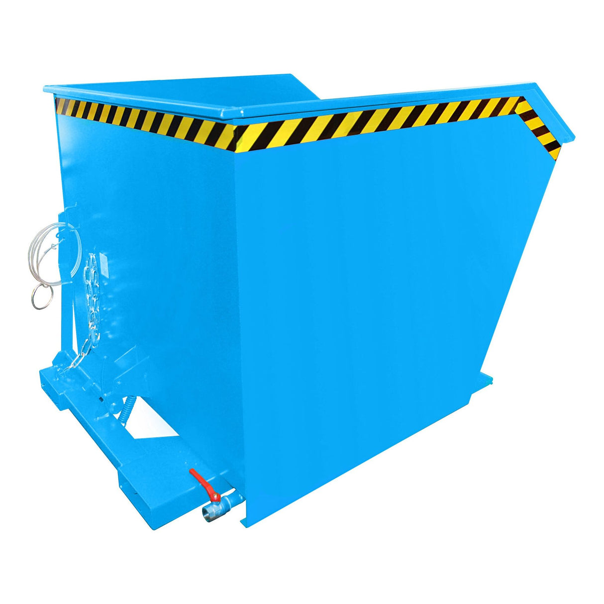 BAUER Südlohn Späne-Kippbehälter Typ SGU 100 RAL 5012 Lichtblau - Art.-Nr. 4479-04-0000-3