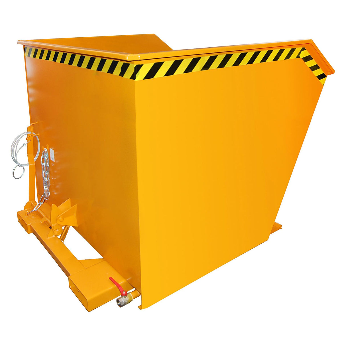 BAUER Südlohn Späne-Kippbehälter Typ SGU 200 RAL 2000 Gelborange - Art.-Nr. 4479-06-0000-1