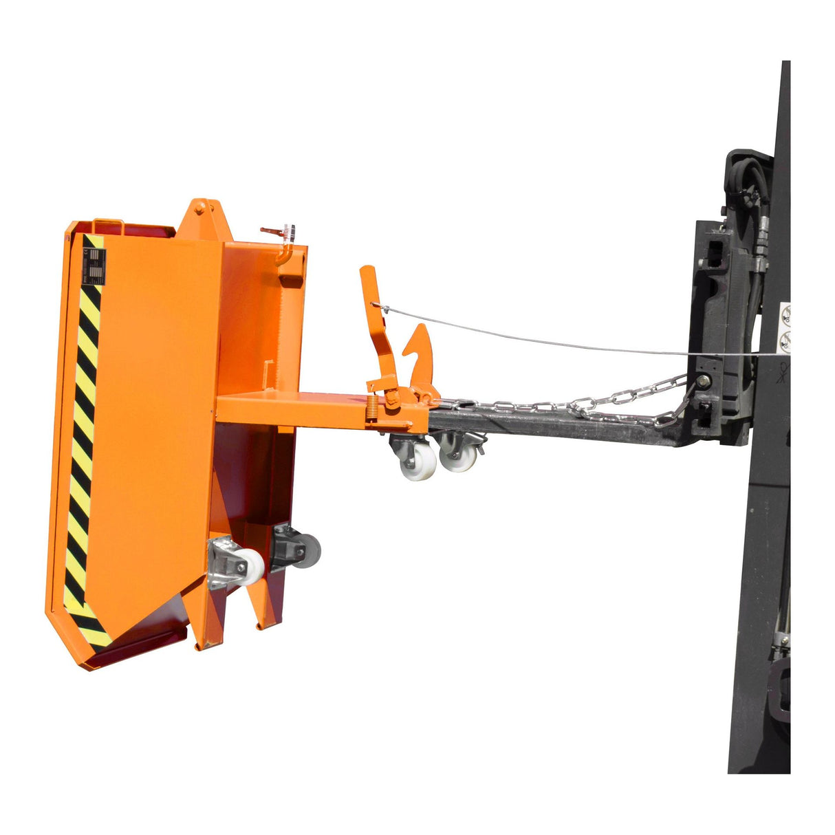 BAUER Südlohn Mini-Späne-Kippbehälter Typ SMGU 230 RAL 2000 Gelborange - Art.-Nr. 4479-25-0000-1