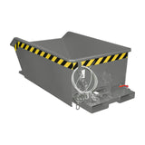 BAUER Südlohn Mini-Späne-Kippbehälter Typ SMGU 270 RAL 7005 Mausgrau - Art.-Nr. 4479-26-0000-5