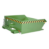 BAUER Südlohn Mini-Späne-Kippbehälter Typ SMGU 460 RAL 6011 Resedagrün - Art.-Nr. 4479-27-0000-4