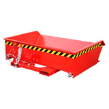 BAUER Südlohn Mini-Späne-Kippbehälter Typ SMGU 610 RAL 3000 Feuerrot - Art.-Nr. 4479-28-0000-2