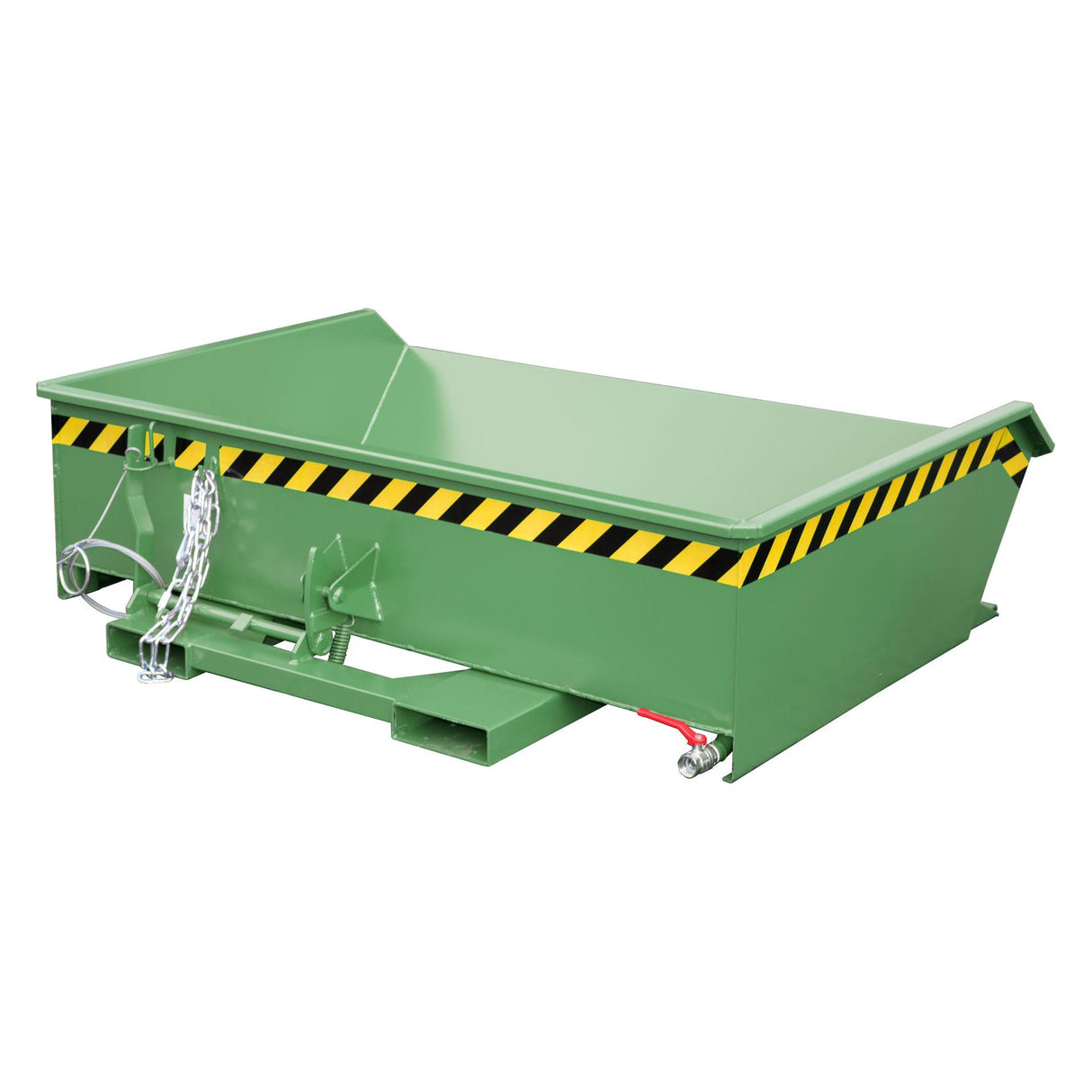 BAUER Südlohn Mini-Späne-Kippbehälter Typ SMGU 610 RAL 6011 Resedagrün - Art.-Nr. 4479-28-0000-4