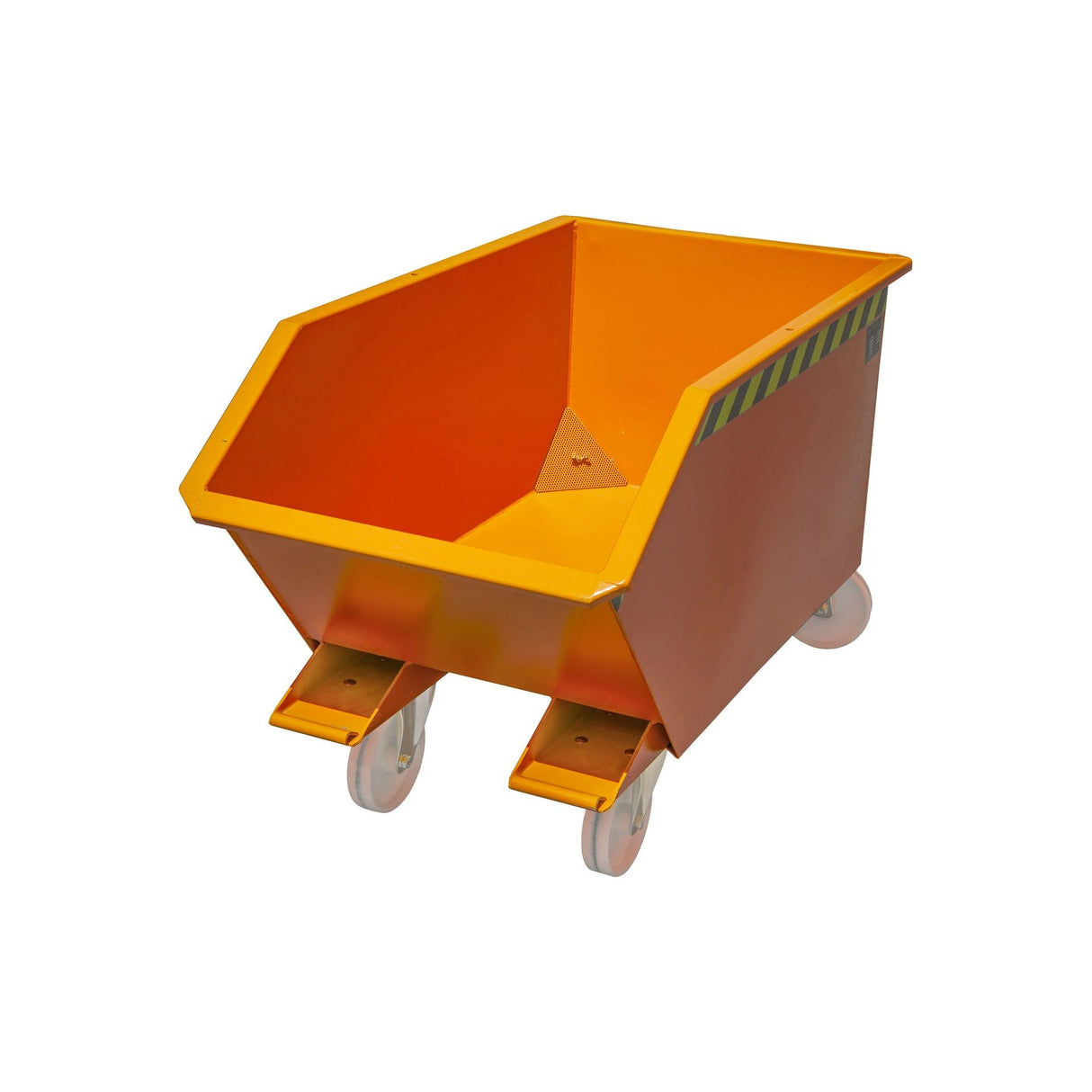 BAUER Südlohn Späne-Kippbehälter Typ GU-E 300 RAL 2000 Gelborange - Art.-Nr. 4479-40-0000-1