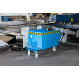 BAUER Südlohn Späne-Kippbehälter Typ GU-E 300 RAL 5012 Lichtblau - Art.-Nr. 4479-40-0000-3