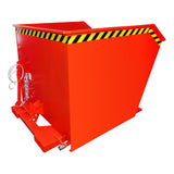 BAUER Südlohn Späne-Kippbehälter Typ GU-E 1000 RAL 3000 Feuerrot - Art.-Nr. 4479-43-0000-2